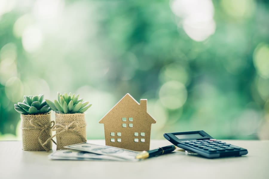 home mortgage concept